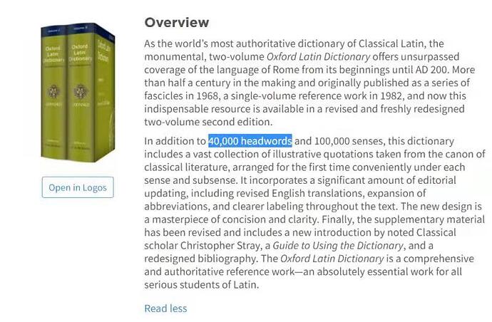 Oxford Latin Dictionary (.mdx) - FreeMdict 论坛- Latest topics