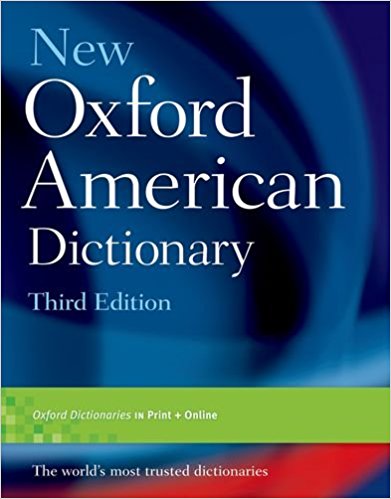 New Oxford American Dictionary, 3rd Edition