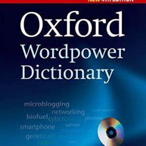 Oxford Wordpower Dictionary 4th Edition《牛津英语词汇拓展词典》第四版 byhoubible211120